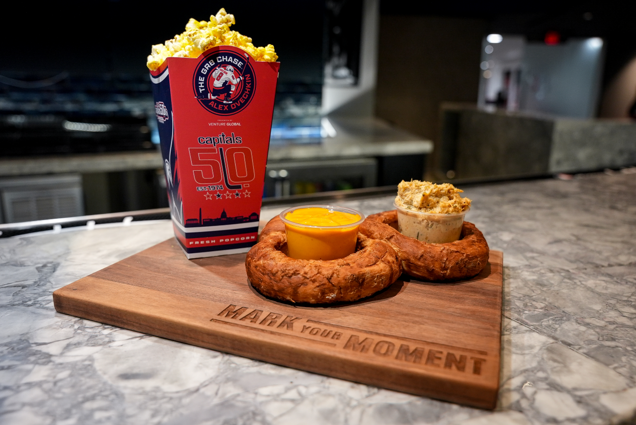 The Great 8 Pretzel Ovechkin Popcorn Bucket